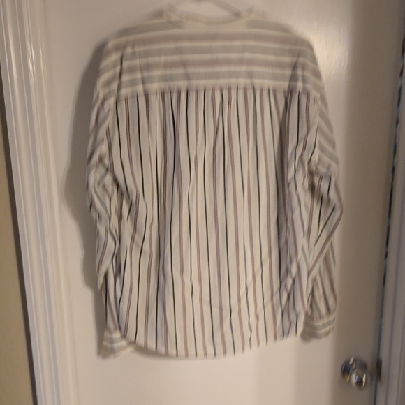 Joie Porcelain Striped Blouse - Picture 4 of 4